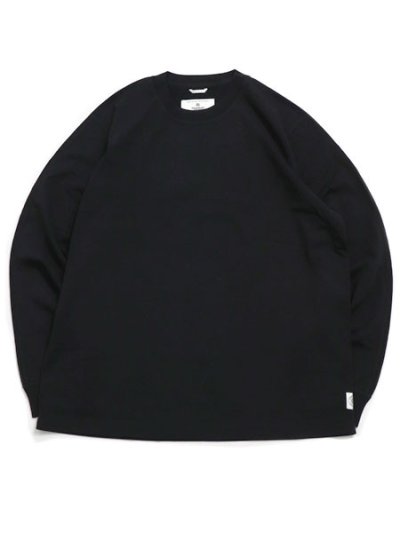 画像1: 【送料無料】REIGNING CHAMP MIDWEIGHT JERSEY STANDARD L/S-BLACK