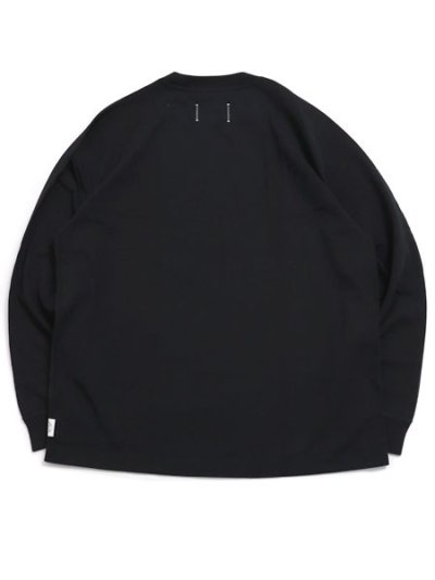 画像2: 【送料無料】REIGNING CHAMP MIDWEIGHT JERSEY STANDARD L/S-BLACK