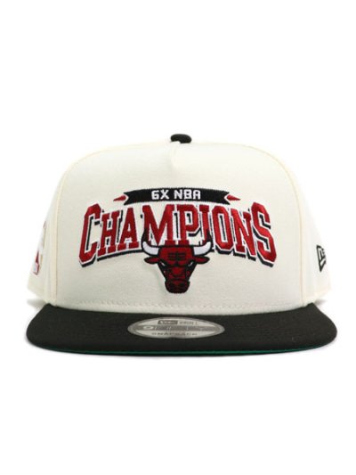 画像2: NEW ERA 9FIFTY A-FRAME CHAMPIONS BULLS CHR/BLK