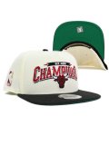 NEW ERA 9FIFTY A-FRAME CHAMPIONS BULLS CHR/BLK