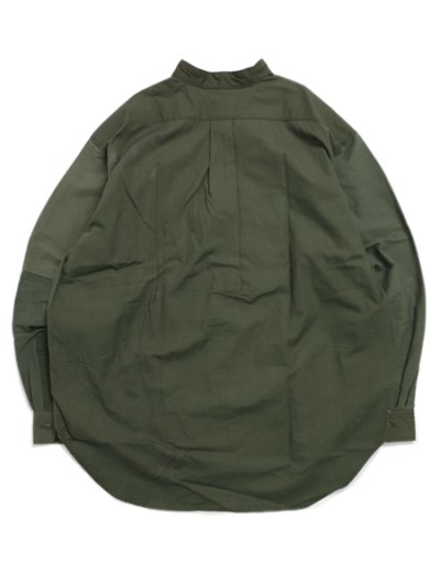 画像2: 【SALE】【送料無料】YOUSED 1945USMIL NO-COLLAR BIG SHIRTS ASSORT