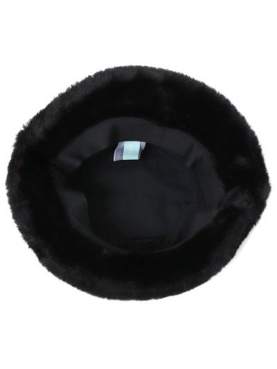 画像3: MILSA M FUR BUCKET HAT BLACK