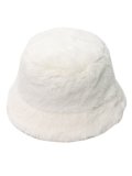 MILSA M FUR BUCKET HAT OFF WHITE