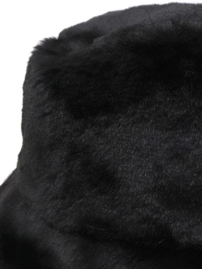 画像4: MILSA M FUR BUCKET HAT BLACK