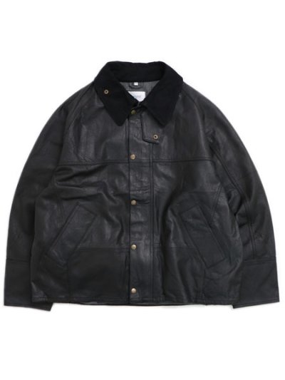 画像1: 【送料無料】YOUSED LEATHER DRIVERS JACKET