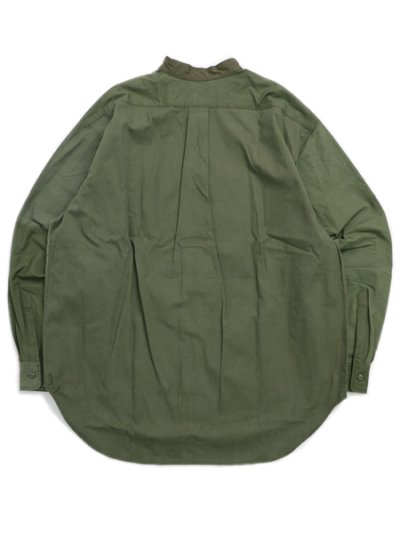 画像2: 【SALE】【送料無料】YOUSED 1945USMIL NO-COLLAR BIG SHIRTS ASSORT