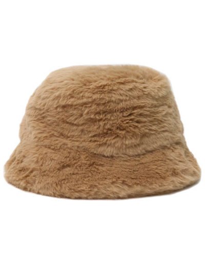 画像2: MILSA M FUR BUCKET HAT BEIGE