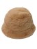 画像1: MILSA M FUR BUCKET HAT BEIGE (1)