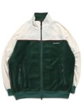 【送料無料】MANASTASH VELVET TRACK JACKET GREEN