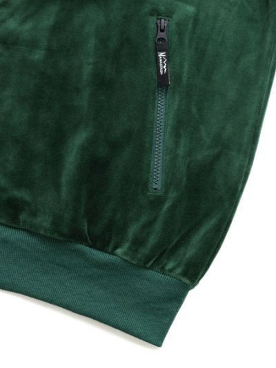 画像4: 【送料無料】MANASTASH VELVET TRACK JACKET GREEN