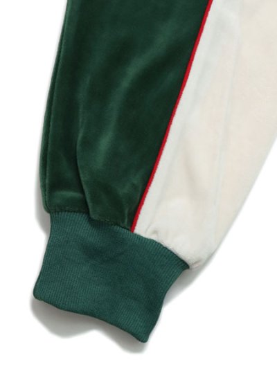 画像5: 【送料無料】MANASTASH VELVET TRACK JACKET GREEN