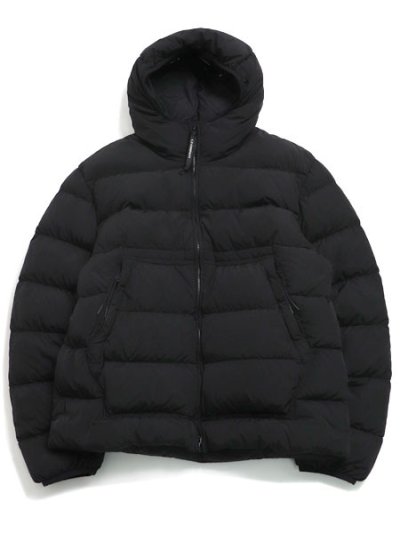 画像1: 【送料無料】C.P.COMPANY CHROME-R GOGGLE DOWN JACKET BLACK