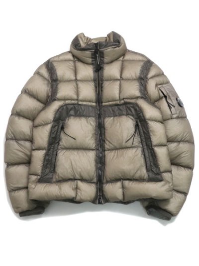 画像1: 【送料無料】C.P.COMPANY D.D. SHELL GOGGLE DOWN JACKET VINTAGE KH