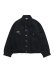 画像1: 【送料無料】PRISON BLUES RINSED BLACK WESTERN JACKET (1)