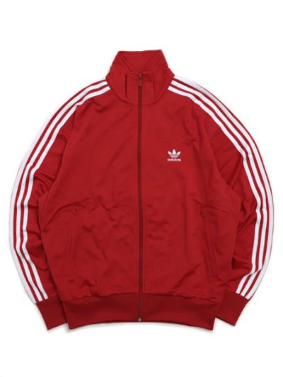 画像1: 【送料無料】ADIDAS FIREBIRD TRACK TOP-BETTER SCARLET/WHITE