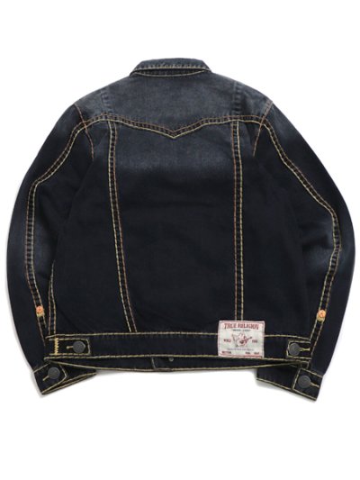 画像2: 【送料無料】TRUE RELIGION JIMMY SUPER T JACKET CHANSON BLUE BLACK