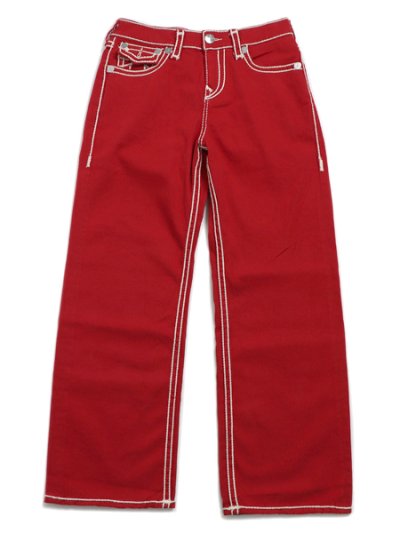 画像2: 【送料無料】TRUE RELIGION VINNY ROPE STITCH ULTRA BAGGY RED LENOX