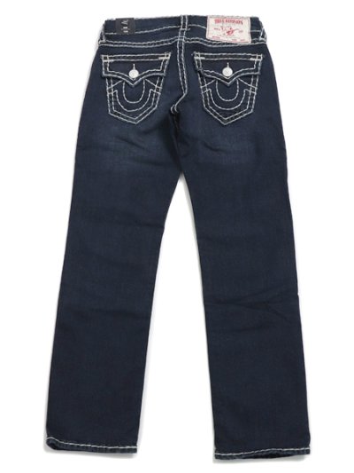 画像1: 【送料無料】TRUE RELIGION RICKY FLAP SUPER T 30" CHICKORY DARK WASH