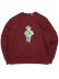 画像1: 【送料無料】POLO RALPH LAUREN VINTAGE PINE VRSY BEAR FLEECE CREW (1)