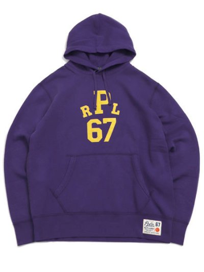 画像1: 【送料無料】POLO RALPH LAUREN RPL 67 LOGO FLEECE HOODIE