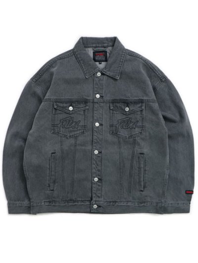 画像1: 【送料無料】FUBU DENIM JACKET