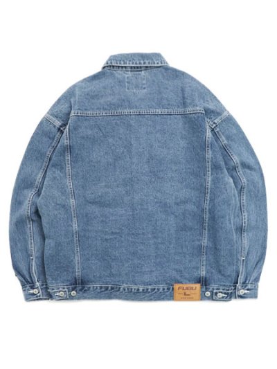 画像2: 【送料無料】FUBU DENIM JACKET