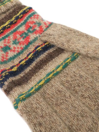 画像4: 【送料無料】POLO RALPH LAUREN TEXTURED PATTERN KNIT GLOVE