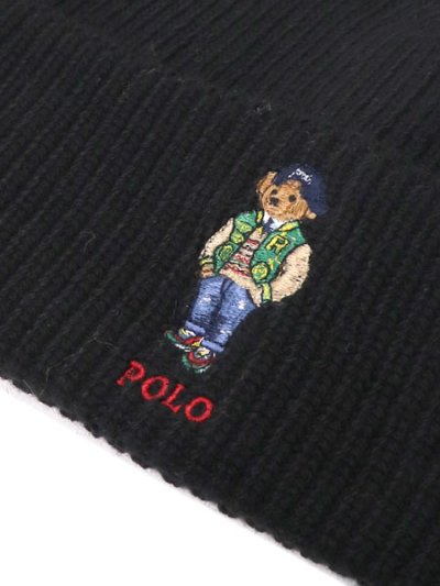 画像3: POLO RALPH LAUREN SIGNATURE HERITAGE BEAR RIB KNIT BEANIE