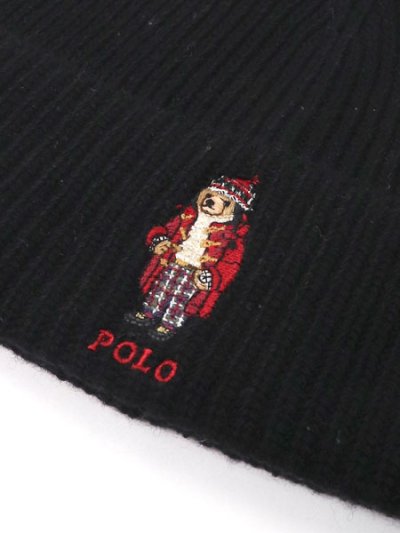 画像3: POLO RALPH LAUREN HOLIDAY BEAR BEANIE RIB KNIT BEANIE