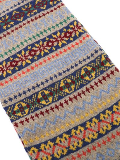 画像3: 【送料無料】POLO RALPH LAUREN FAIRISLE WOOL BLEND KNIT SCARF