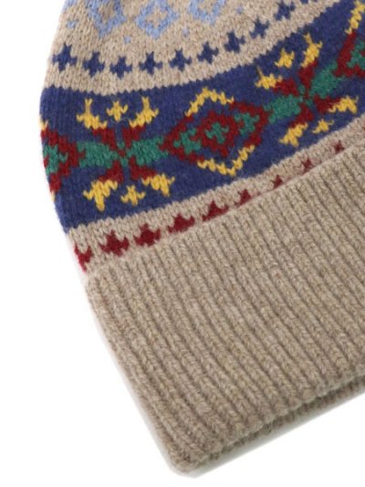 画像4: 【送料無料】POLO RALPH LAUREN FAIRISLE WOOL BLEND KNIT BEANIE