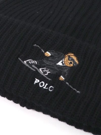 画像3: 【送料無料】POLO RALPH LAUREN SKI BEAR MERINO WOOL RIB KNIT BEANIE