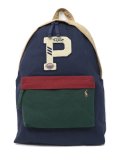 【送料無料】POLO RALPH LAUREN COLORBLOCK CANVAS BACKPACK