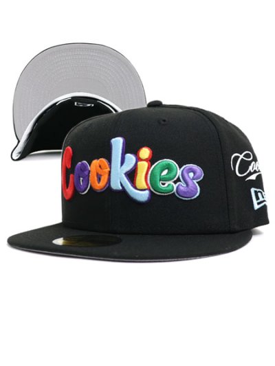 画像1: COOKIES CLOTHING 59FIFTY BATTALION CAP BLACK