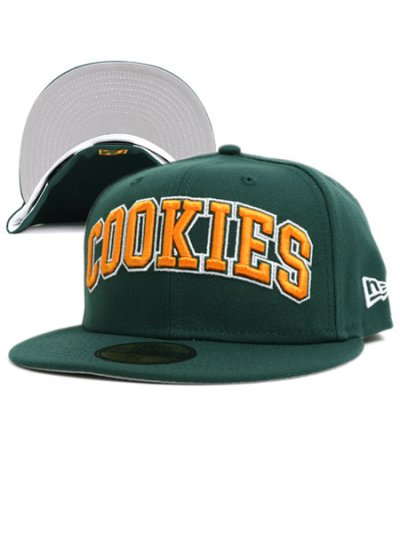 画像1: COOKIES CLOTHING 59FIFTY RING SEASON CAP FOREST GRN/ORG