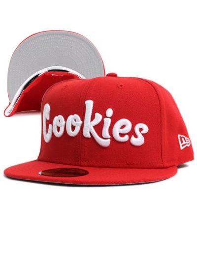 画像1: COOKIES CLOTHING 59FIFTY ORIGINAL MINT CAP RED/WHITE