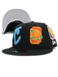 COOKIES CLOTHING 59FIFTY PASADENA CAP BLACK