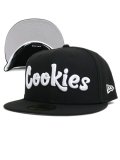 COOKIES CLOTHING 59FIFTY ORIGINAL MINT CAP BLACK/WHITE