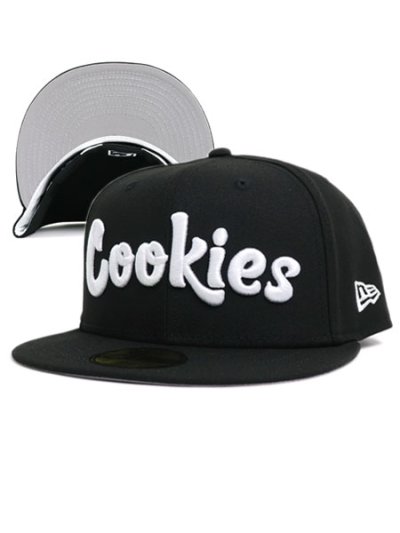 画像1: COOKIES CLOTHING 59FIFTY ORIGINAL MINT CAP BLACK/WHITE