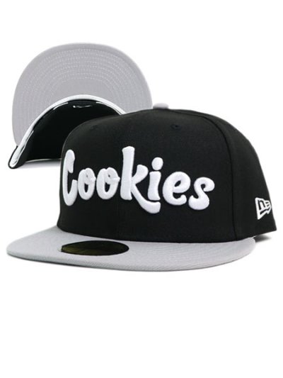 画像1: COOKIES CLOTHING 59FIFTY 2TONE ORIGINAL MINT CAP BLK/GRY