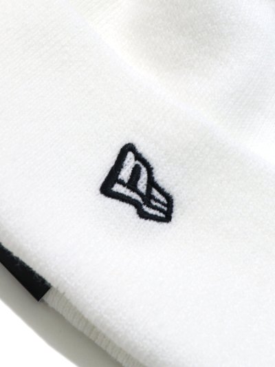 画像3: NEW ERA BASIC CUFF KNIT-WHT/BLK