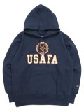 【送料無料】CHAMPION RW PO HOODED SWEATSHIRT USAFA-DARK NAVY