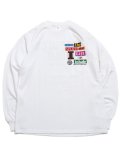 ACAPULCO GOLD GET HIGH LS TEE WHITE