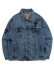 画像1: 【送料無料】ADVANCE LEVIS CROSS DENIM JACKET LT BLUE WASH (1)