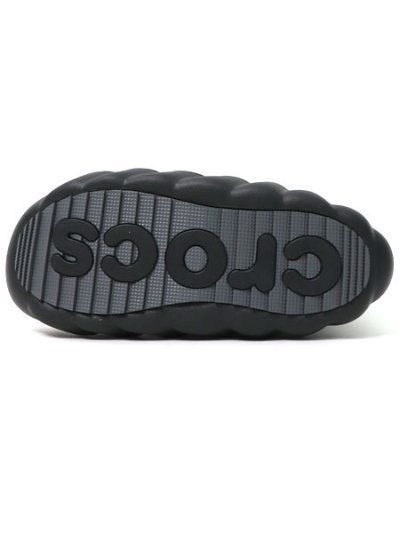 画像2: 【送料無料】crocs OVERPUFF SHORTY BLACK/BLACK