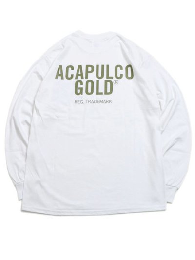 画像2: ACAPULCO GOLD GET HIGH LS TEE WHITE