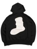 【送料無料】WHIMSY SOCKS BLING BLING HOODIE BLACK