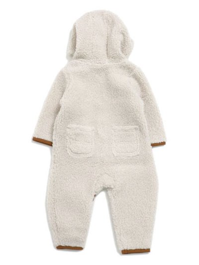 画像2: 【KIDS】CARHARTT KIDS INF LS ZIP SHERPA COVERALL-MALT