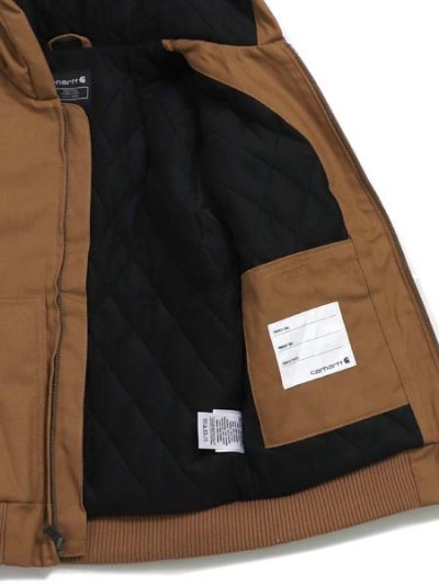 画像4: 【送料無料】【KIDS】CARHARTT KIDS CH YTH CANVAS INS ACTIVE JACKET-CBR