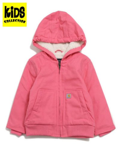 画像1: 【送料無料】【KIDS】CARHARTT KIDS INF TD CANVAS INS ACTIVE JACKET-PLM